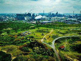 Tata Steel Pollution Illustrations - Netherlands