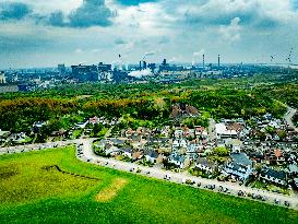 Tata Steel Pollution Illustrations - Netherlands