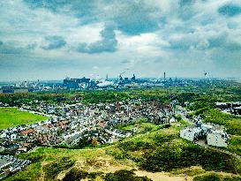 Tata Steel Pollution Illustrations - Netherlands