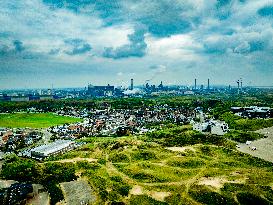 Tata Steel Pollution Illustrations - Netherlands