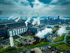 Tata Steel Pollution Illustrations - Netherlands