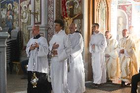 Mass for Pope Francis in Kharkiv