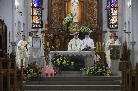 Mass for Pope Francis in Kharkiv