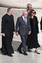 World Leaders At The Funeral Of Pope Francis - Vatican