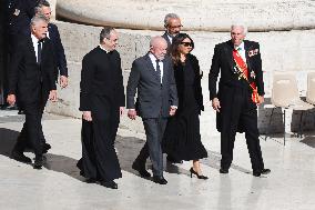 World Leaders At The Funeral Of Pope Francis - Vatican