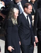 Royals Arrive For The Funeral of Pope Francis - Vatican