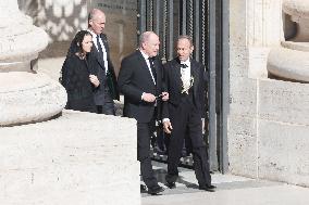 Royals At The Funeral Of Pope Francis - Vatican