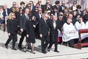 Royals At The Funeral Of Pope Francis - Vatican