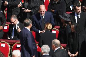 Prince of Wales At The Funeral Of Pope Francis - Vatican