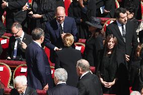 Prince of Wales At The Funeral Of Pope Francis - Vatican