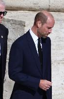 Royals Arrive For The Funeral of Pope Francis - Vatican