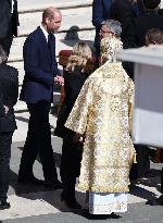Royals Arrive For The Funeral of Pope Francis - Vatican