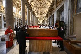 Burial of Pope Francis At Santa Maria Maggiore Basilica - Rome
