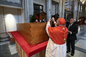 Burial of Pope Francis At Santa Maria Maggiore Basilica - Rome