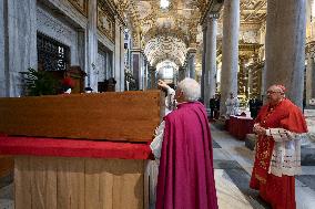 Burial of Pope Francis At Santa Maria Maggiore Basilica - Rome