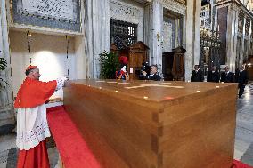 Burial of Pope Francis At Santa Maria Maggiore Basilica - Rome