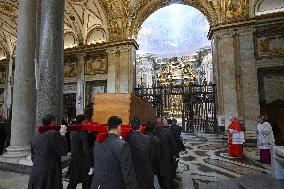Burial of Pope Francis At Santa Maria Maggiore Basilica - Rome