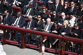 World Leaders and Royal at Funeral Ceremony Of Pope Francis - Vatican