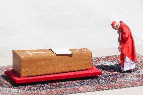 Cardinals And Clergy During The Funeral Of Pope Francis - Vatican