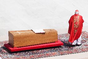 Cardinals And Clergy During The Funeral Of Pope Francis - Vatican
