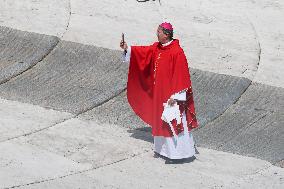 Cardinals And Clergy During The Funeral Of Pope Francis - Vatican