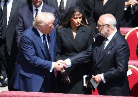 World Leaders and Royal at Funeral Ceremony Of Pope Francis - Vatican