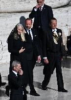 Royals At The Funeral Of Pope Francis - Vatican