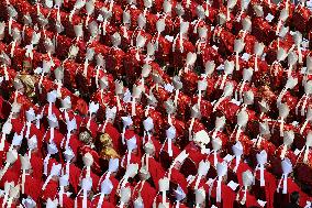 Cardinals And Clergy During The Funeral Of Pope Francis - Vatican