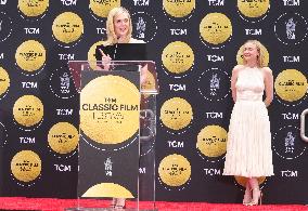 ichelle Pfeiffer Handprints and Footprints Ceremony - LA