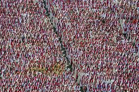 Cardinals And Clergy During The Funeral Of Pope Francis - Vatican