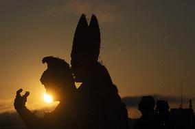 Cardinals And Clergy During The Funeral Of Pope Francis - Vatican