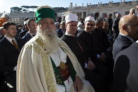 Cardinals And Clergy During The Funeral Of Pope Francis - Vatican