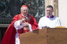 Cardinals And Clergy During The Funeral Of Pope Francis - Vatican