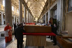 Burial of Pope Francis At Santa Maria Maggiore Basilica - Rome