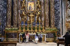 Burial of Pope Francis At Santa Maria Maggiore Basilica - Rome