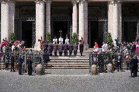 Burial of Pope Francis At Santa Maria Maggiore Basilica - Rome