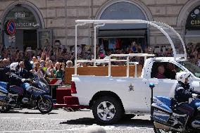 Burial of Pope Francis At Santa Maria Maggiore Basilica - Rome