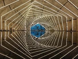 Bridge Arch Light And Shadow in Chongqing