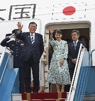 Japan PM Ishiba arrives in Hanoi