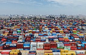 Shanghai Port Container Trade