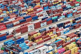 Shanghai Port Container Trade