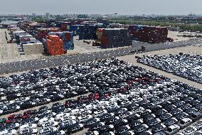 Shanghai Port EV Export