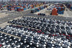 Shanghai Port EV Export