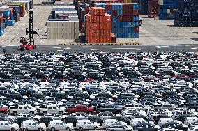 Shanghai Port EV Export