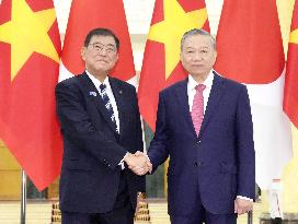 Japan-Vietnam talks in Hanoi