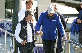 King Juan Carlos enjoys a new day of regattas - Sanxenxo