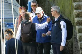 King Juan Carlos enjoys a new day of regattas - Sanxenxo