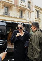 Miley Cyrus Arrives For A Photo Shoot - Paris
