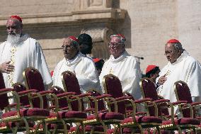 Cardinal Pietro Parolin Leads A Mass In Suffrage For Pope Francis - Vatican