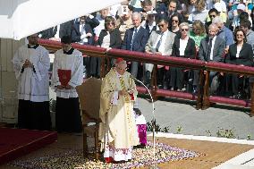 Cardinal Pietro Parolin Leads A Mass In Suffrage For Pope Francis - Vatican